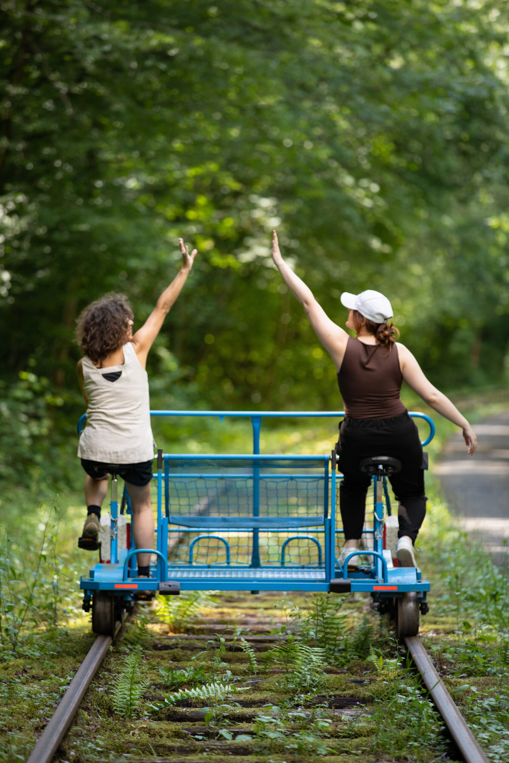 Draisines de la Molignee